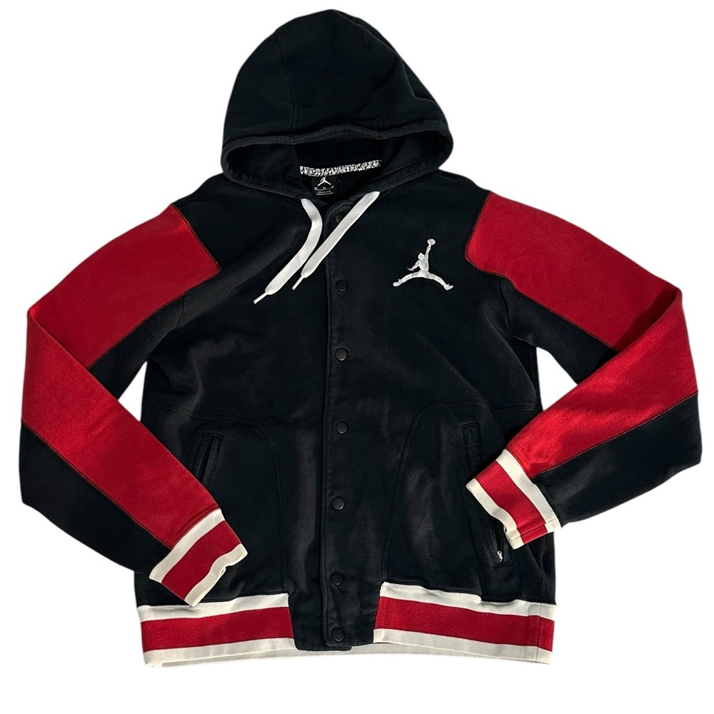 JORDAN SNAP UP HOODIE